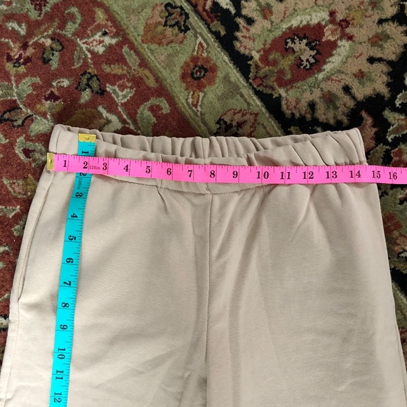 NWT H&M Divided Matching Co-Ord Beige Sweatpants Set Women's Small/Extra Small - Picture 5 of 10